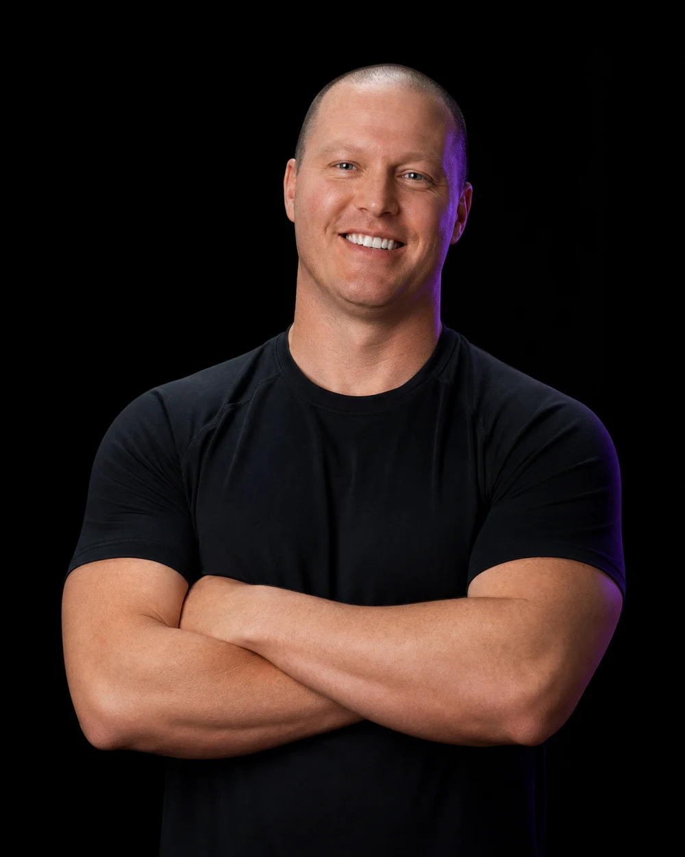 Studio portrait of Brad, Coach
