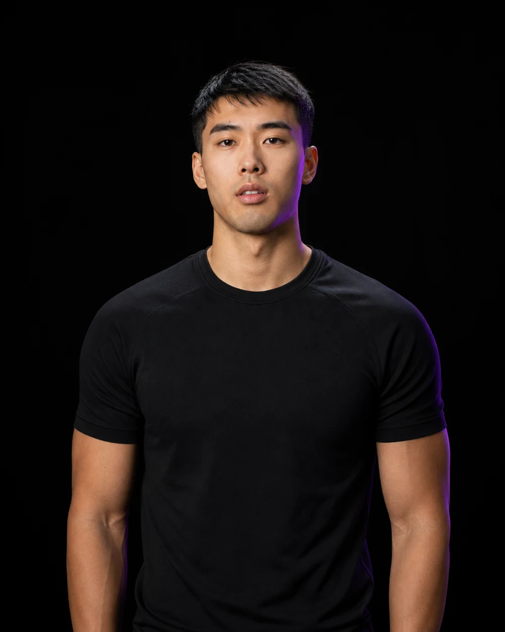 Studio portrait of Chad, Coach