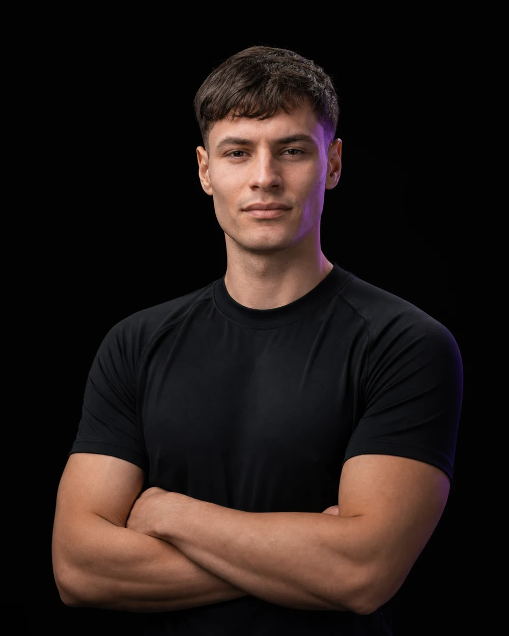 Studio portrait of Mau, Owner and Head Coach