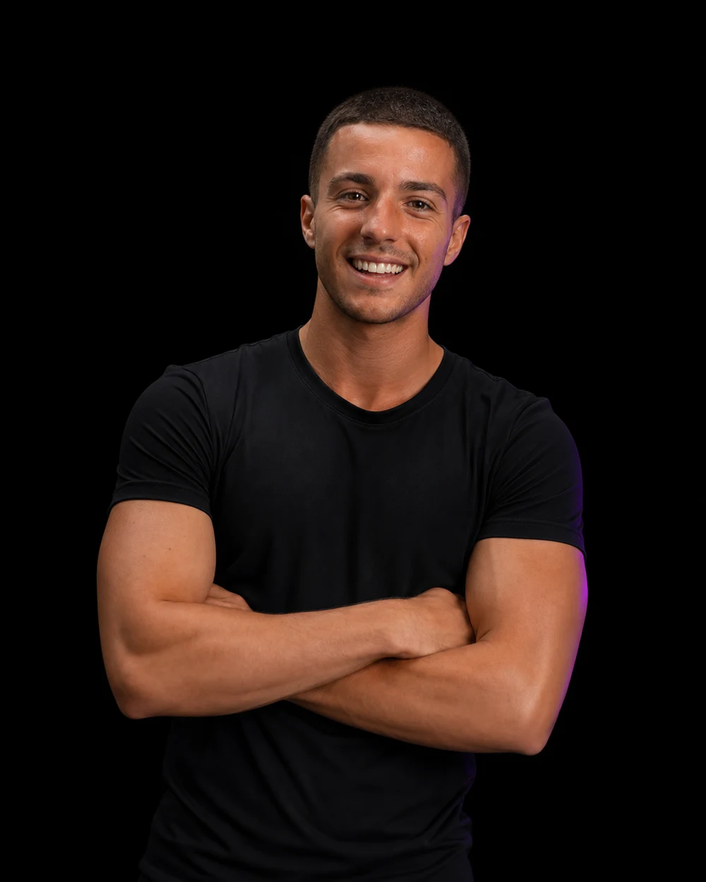 Studio portrait of Oliver, Coach